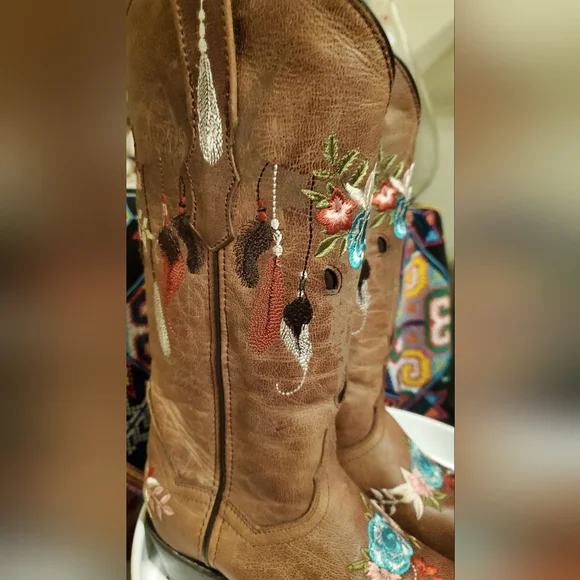 SOTO embroidered boots - Picture 2 of 10
